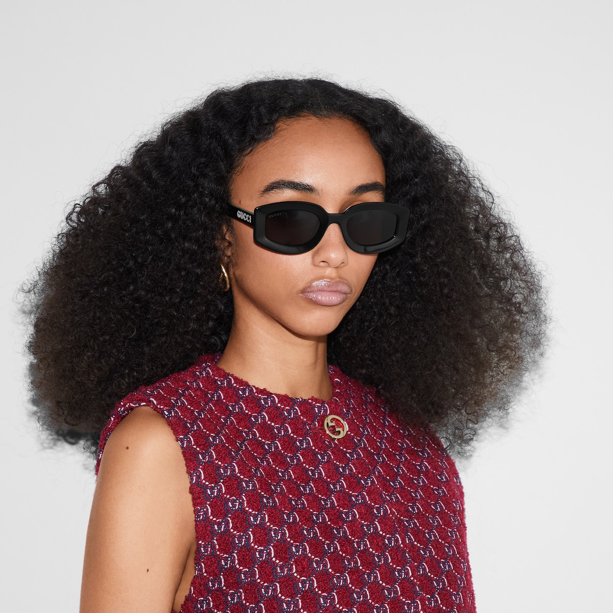 Geometric frame sunglasses - Image 3